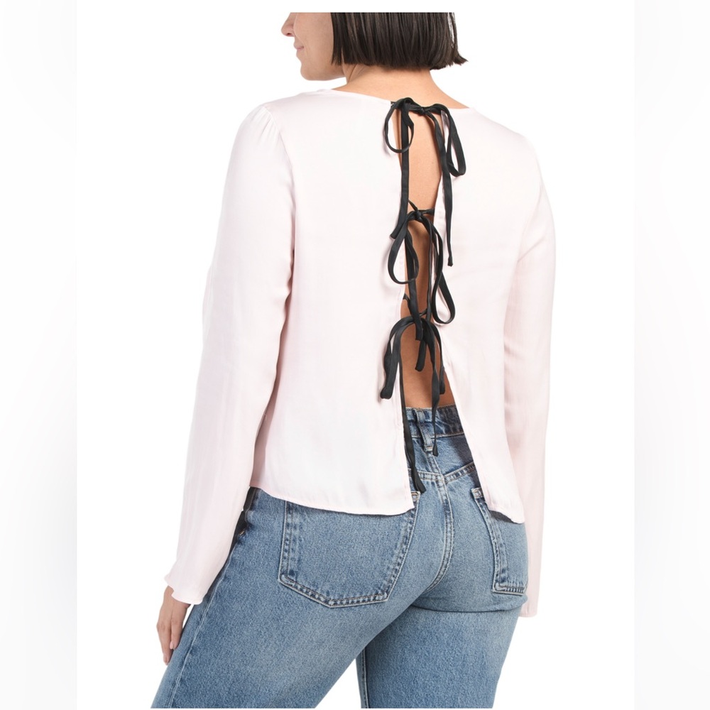 NWT Feee People Elegant Women's Pink Blouse